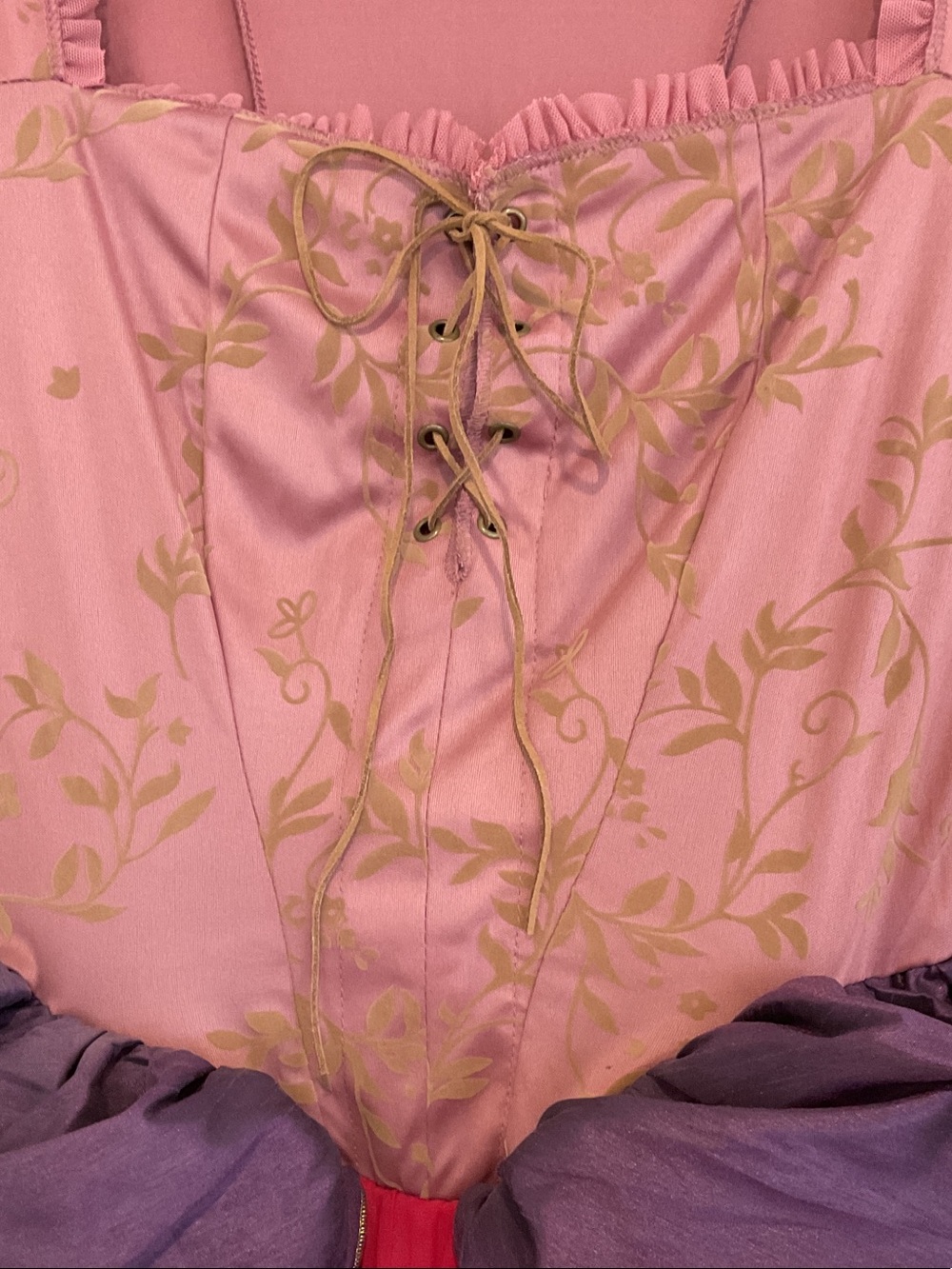 Disney Hocus Pocus Sarah Sanderson Costume Layered Maxi Dress M